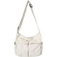thumbnail image 5 of Canvas Shoulder Tote Bag with Multiple Pockets，Large Hobo Crossbody Bag for Women and Men…, 5 of 8