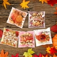 thumbnail image 4 of 100 Pcs Self Adhesive Thanksgiving Gift Treat Bags, Plastic Cellophane Pumpkin Candy Snack Goodie Ziplock Bag Bulk for Fall Thanksgivings Autumn Party Favors Supplies, 4 of 7