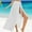 White, variant on JFGHDG Beach Sarong Bikini Cover-up for Beachwear Sarong Wraps for Women Sarong Cover Up for Women Beach Cover Up for Women Tie Sarong for Women Sarong Pareo Wraps for WomenBlack L
