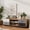 Natural,55”L, variant on BarefHaven Modern TV Stand for up to 70” TVs, 63”L Minimalist Entertainment Center w/ 2 Doors & Open Shelves, Media Console Table Storage Cabinet with 6 Support Feet for Living Room (White, 63”L)