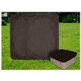 thumbnail image 3 of Housse Carrée Imperméable en Polyester pour Spa, Housses de Spa Extérieur, Carrée Brune (215*215*30 cm), 3 of 4