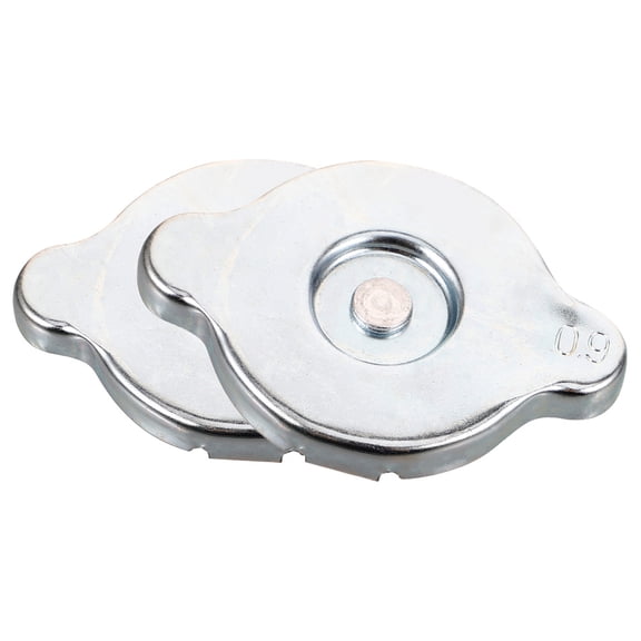 BEADCEST 2-Pack Car Radiator Reservoir Caps Plated Water Cover Replacement Easy to Install