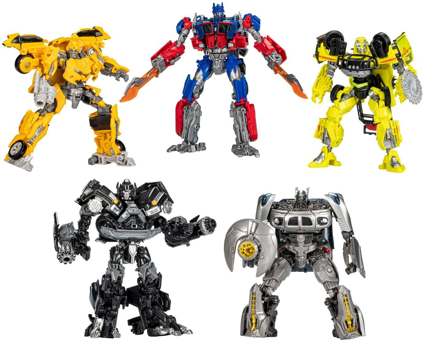 Transformers Studio Series Ironhide, Bumblebee, Optimus Prime, Autobot