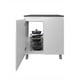 thumbnail image 1 of Gabinete Inferior De Cocina VIOLETA Mueble Para Parrilla, 1 of 6