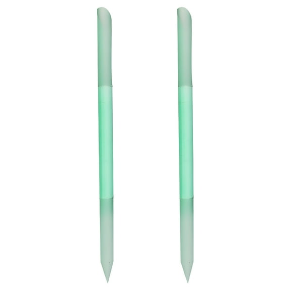ACDANC 2pcs Crystal Nail Files Double-Sided Nano Glass Fingernail File Nail Buffers Manicure Nail Care Tool For Home Travel Use