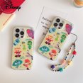 thumbnail image 2 of Funda de teléfono con dibujos animados para niñas, carcasa protectora de dibujos animados de Inside Out 2, Envy, Disney, iPhone 15, 14, 13, 12Plus, Pro Max, juguetes con cordón, 2 of 4
