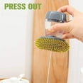 thumbnail image 4 of Automatic Liquid Adding Steel Wire Ball Pot & Dish Cleaning Brush Short Handle 1-Pack Multifunctional Scrubber, Self-Filling Container For Effortless Refill, Durable Wire Ball, 4 of 6