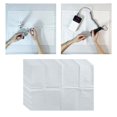 thumbnail image 4 of Almohadilla de limpieza de papel de uñas desechable impermeable para hecha de materiales para primera - 10 piezas Yinane Nail Art Clean Pad, 4 of 8