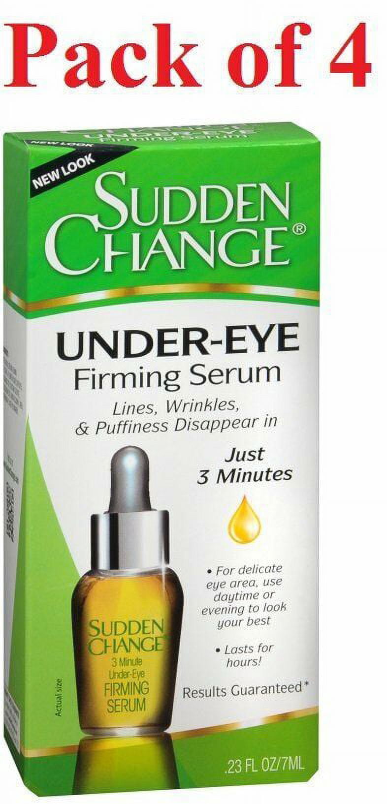 Sudden Change Delicate Diminishing Under-Eye Firming Serum, 0.23oz, 4-Pack