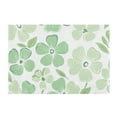 thumbnail image 7 of Yayeee Bath Rug for Bathroom Floor Non Slip Rectangle Fluffy Soft Absorbent Mat, 16"x24", Green Floral, 7 of 7