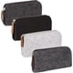 thumbnail image 1 of KAIYANG Paquete de 4 estuches de fieltro para lápices, bolsa de cosméticos, para bolígrafos, lápices, marcadores ligeros, material escolar, 1 of 5