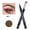 Brunette, variant on New 3D Eyebrow Tattoo Fork Pen Pencil Microblading 4Tip Brow Enhancer Waterproof