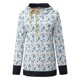 thumbnail image 4 of Sudadera con Capucha Gibobby para Mujer Estampada Manga Larga Blanco M, 4 of 4