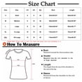 thumbnail image 3 of Moda Mujer Causal V-Cuello Impresión Blusa Sin Mangas Camiseta Verano Tops Fridja  gh5781, 3 of 4