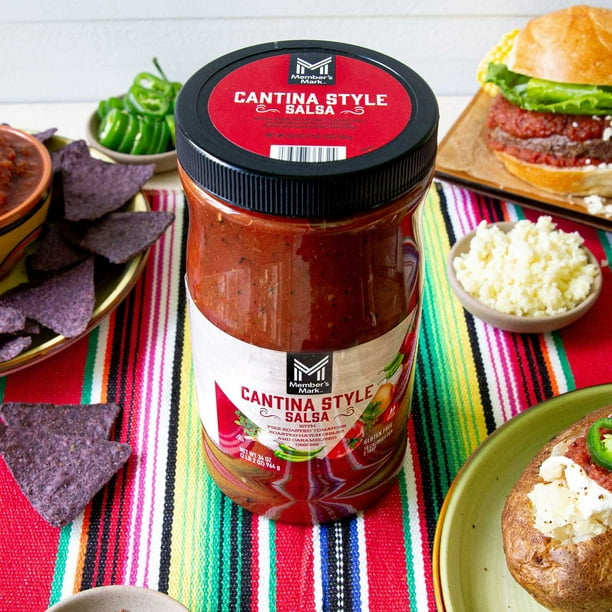 salsa様 Member's Mark Cantina Style Salsa, 34 oz. - Samsclub.com