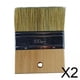 thumbnail image 1 of 2 Pinceles De Pintura Con Mango De Madera Grande, Pincel De Pintura Artística Para Valla, Polvo De Madera, Cerdas De 4 Pulgadas Y 5,1 Cm, 1 of 10