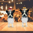 thumbnail image 4 of Funny French Bulldog Whiskey Decanter With 3D Engraved Shaped Whiskey Glasses, Unique & Humorous Design Playful French Style Striking Amusing Look, Transparent Glass, 4 of 6