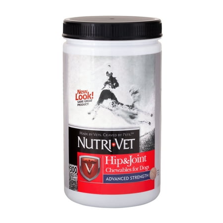 UPC: 0669125607442 | Nutri-Vet Hip and Joint Chewables for Dogs  Advanced Strength  300 Count