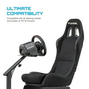 Playseat® Evolution ActiFit Lightweight Carbon Quality Steel Racing Simulator Cockpit, Black