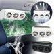 thumbnail image 1 of Ventilador solar de escape para coche - Sistema de ventilación de 3 ventiladores con USB y termostato, material ABS, 230x113x52mm, baja eliminación de ruido y olores para la circulación del aire del, 1 of 1