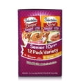 thumbnail image 6 of Hartz Delectables Bisque & Stew Senior 10+ Lickable Wet Cat Treats Variety Pack, 12 Pack, 6 of 8