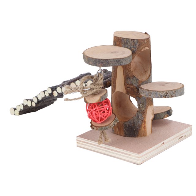 Plataforma De Juego Para Hámster, Plataforma De Madera Para Animales Pequeños, Plataforma De Escalada Para Hámster, Juguete De Actividad Para Animales Pequeños Para Juegos De ANGGREK NO