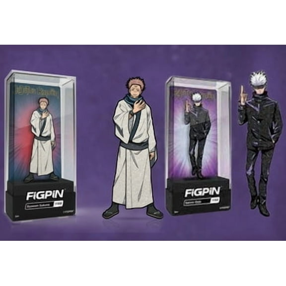 BUNDLE - FiGPiN Ryomen Sukuna #1188   Satoru Gojo #1186