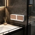 thumbnail image 4 of Bathroom Laundry Soap Box Dormitory Soap Box Wall-Mounted Double-Compartment Drainable Soap Box With Renovate Lid No Drilling Required, 4 of 6