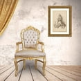 thumbnail image 3 of Jörg Schweiger 19x24 Gold Ornate Framed and Double Matted Museum Art Print Titled - Maria with the Child on the Lawn Bank, 3 of 4