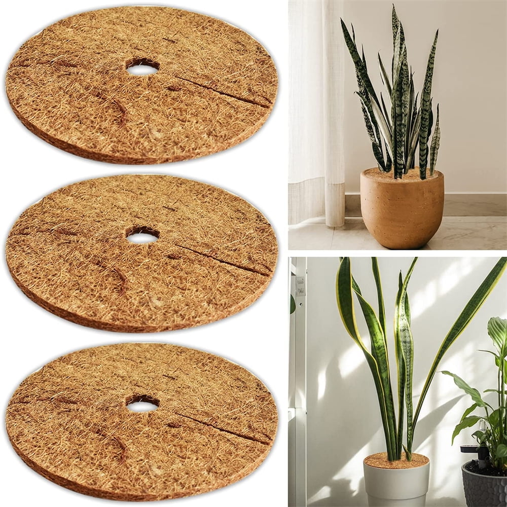 Coco Coir Fiber Tree Rings For Weed Control Coco Liner Mulch Mat 10PCS Plant Cover Coco Coir Fiber Tree Rings For Weed Control Coco Liner Mulch Mat 10PCS Plant Cover