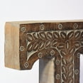 thumbnail image 3 of Handmade Eco-Friendly Wall Mount & Table Top Décor Gray Antique "T" Wood Alphabet Letter Block, 3 of 8