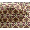 thumbnail image 4 of oneOone Viscose Chiffon Fabric Floral & Paisley Block Printed Craft Fabric BTY 42 Inch Wide, 4 of 4