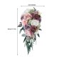 thumbnail image 2 of Ramo de novia Artificial Minnieouse decoraciones de boda Púrpura de la vendimia 45 cm * 22 cm, 2 of 6