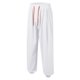 thumbnail image 4 of Pantalones holgados y elásticos de manga ancha para hombre, de color liso, poliéster, diseño con 4 bolsillos y cierre con botones, para el fin de semana o el trabajo, 4 of 5