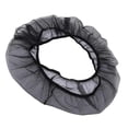 thumbnail image 4 of pitrice Birdcage Cover Mesh Elastic Opening Airy Seed Catcher Skirt Soft Ventilated Washable Reusable Netting Guard Protector Black M, 4 of 7