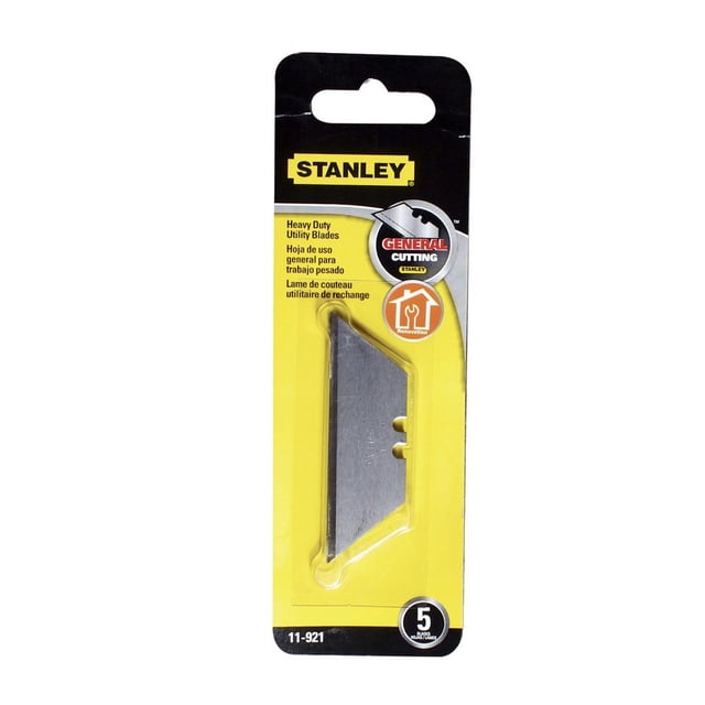 Cuchillas de repuesto Stanley 11-921 para uso pesado, paquete de 15