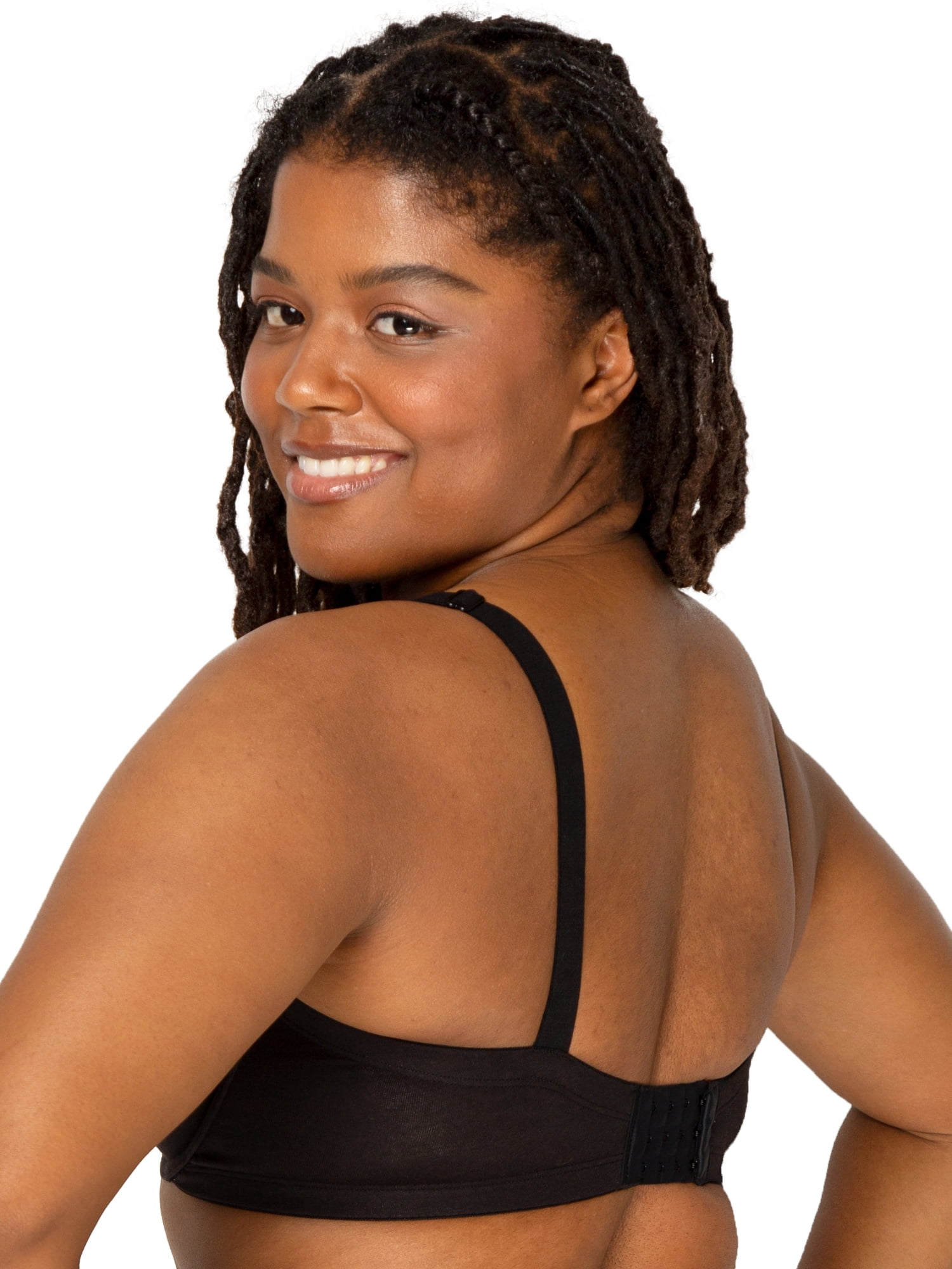 Fruit of the Loom Women's Cotton T-Shirt Bra, 2-Pack, FT797PK, Sizes 34A-42DD