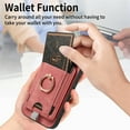 thumbnail image 3 of Dteck for Samsung Galaxy S22 Ultra Case, 2 in 1 Magnetic Wallet with Phone Grip, Compatible with MagSafe, Detachable Premium PU Leather Magnetic Case with Card Slots Ring Holder,Pink, 3 of 9