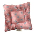 thumbnail image 2 of Posavasos cuadrado de algodón con estampado de nudo de mariposa y cuadros Rosa, 2 of 9