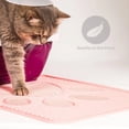 thumbnail image 3 of Petguin Cat Litter Mat - Waterproof, Non-Slip, Soft & Durable, Easy to Clean, Large Size - Blue, 3 of 6