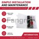 thumbnail image 2 of For 272pcs car ceiling repair rivets car roof repair rivet, 2 of 5