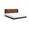 thumbnail image 3 of Cabecera King Size Flotante Estilo Industrial Moderna CABELAMI Nogal, 3 of 6