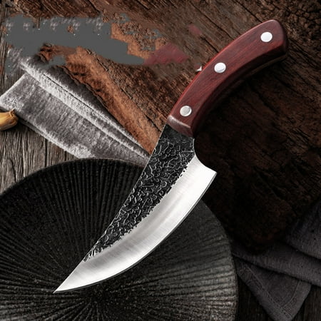 

Livesture Forged Boning Knife And Hammered Slaughter A