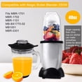 thumbnail image 2 of shiyou-Replacement Cup Compatible with 250w Magic Bullet Replacement Parts,48oz Blender Replacement Pitcher, 2 of 4