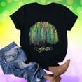 thumbnail image 5 of TIMIFIS T-Shirts pour Femmes Été Décontracté Coupe Classique Manches Courtes Col Rond T-Shirt Ample Imprimé Graphique Carnavals, 5 of 5
