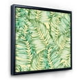 thumbnail image 3 of Designart 'Tropical Green Leaves of Monstera' Tropical Framed Canvas Wall Art Print, 3 of 5