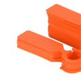 thumbnail image 2 of Lot de 100 étiquettes à suspendre pour plantes, arbres, fleurs, marqueurs, accessoires de jardinage, 11 x 2,4 cm, orange, 2 of 4