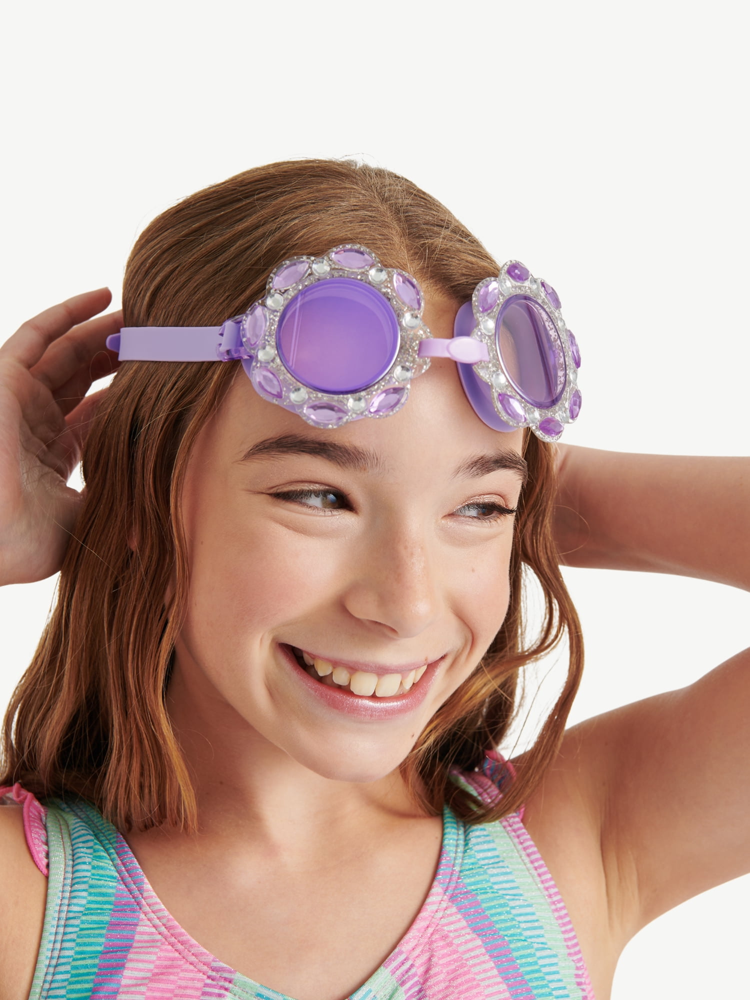 Justice Swim Goggles - Turquoise