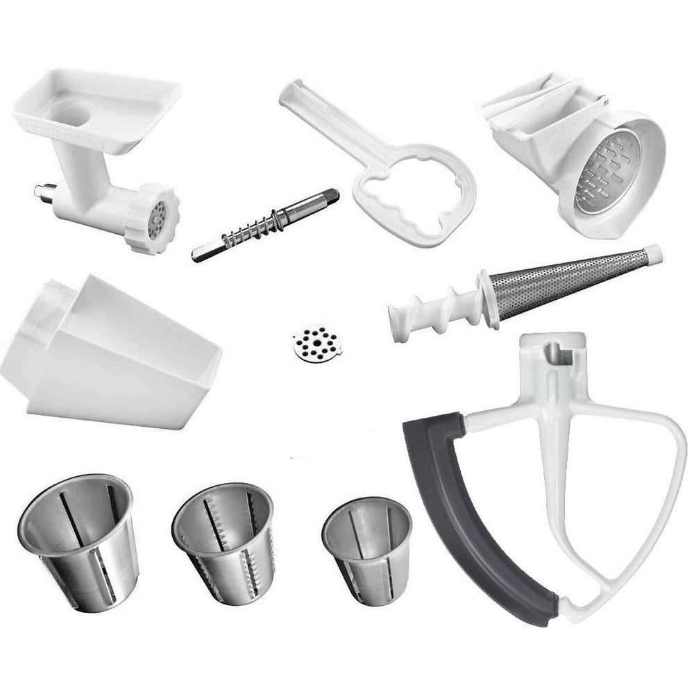 KitchenAid DRTVICE4 (FGA+RVSA+FVSP+KFE5T) Stand Mixer Attachment Pack