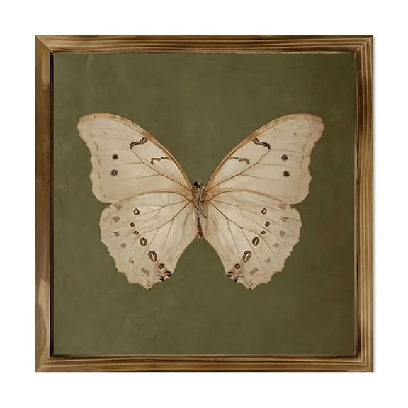 Elegant Framed Butterfly Wall Art Canvas Paintings Pictures Posters Perfect For Enhancing Various Room Decors